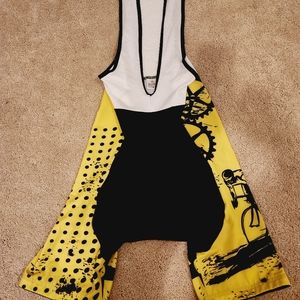 Breathable Cycling Clothing Bib Shorts with 20D Gel Padded sz XL